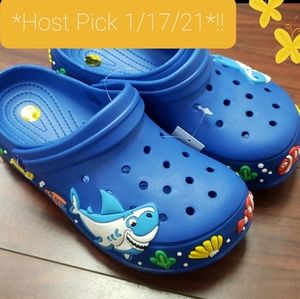 Baby Shark Boys Water Shoes Clogs, Size 2, 3